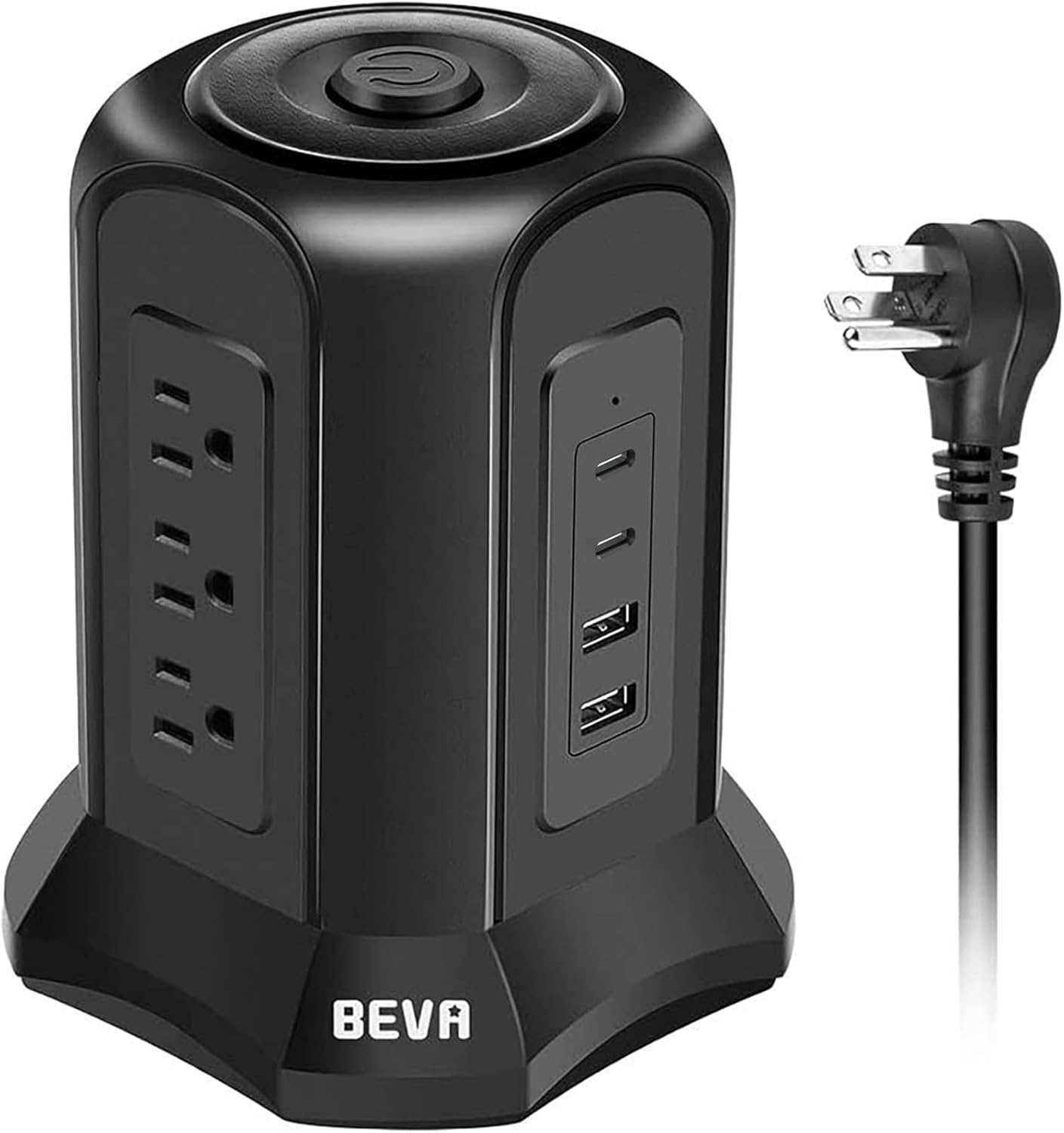Power Strip Tower Surge Protector BEVA